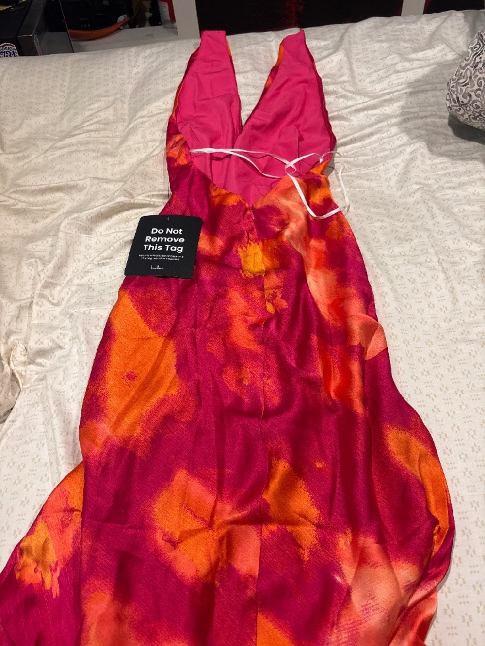 Lulus Beyond Classy Pink Multi Abstract - Picture 2 of 5